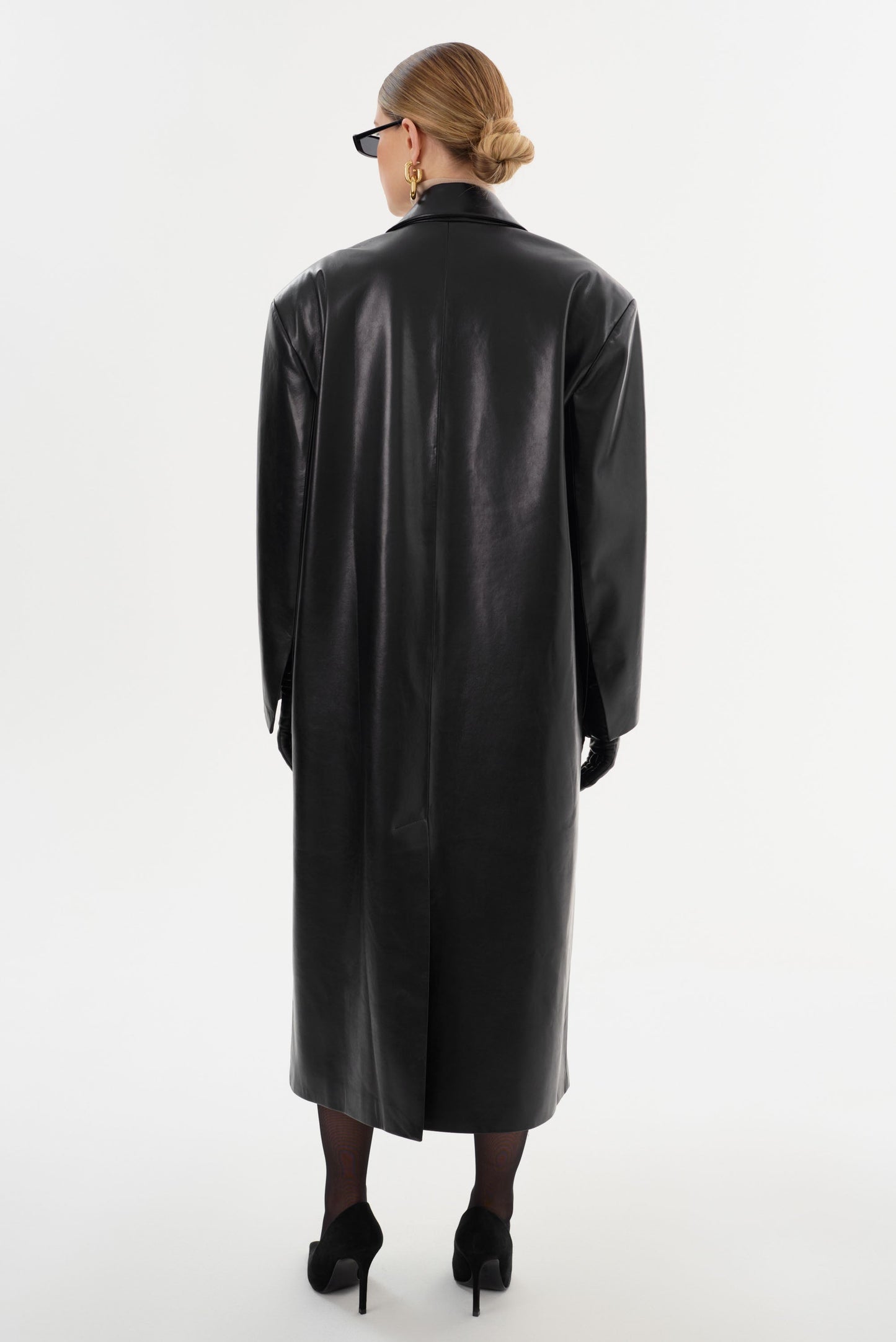 JANELLE | Recycled Leather Coat