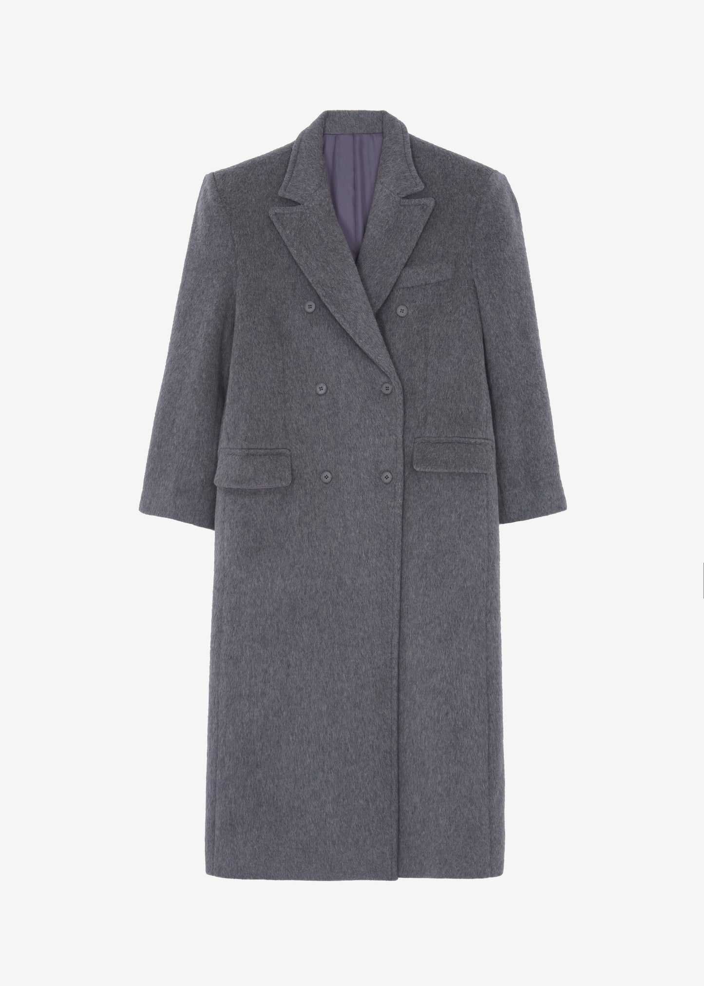 Jordan Wool Coat - Grey