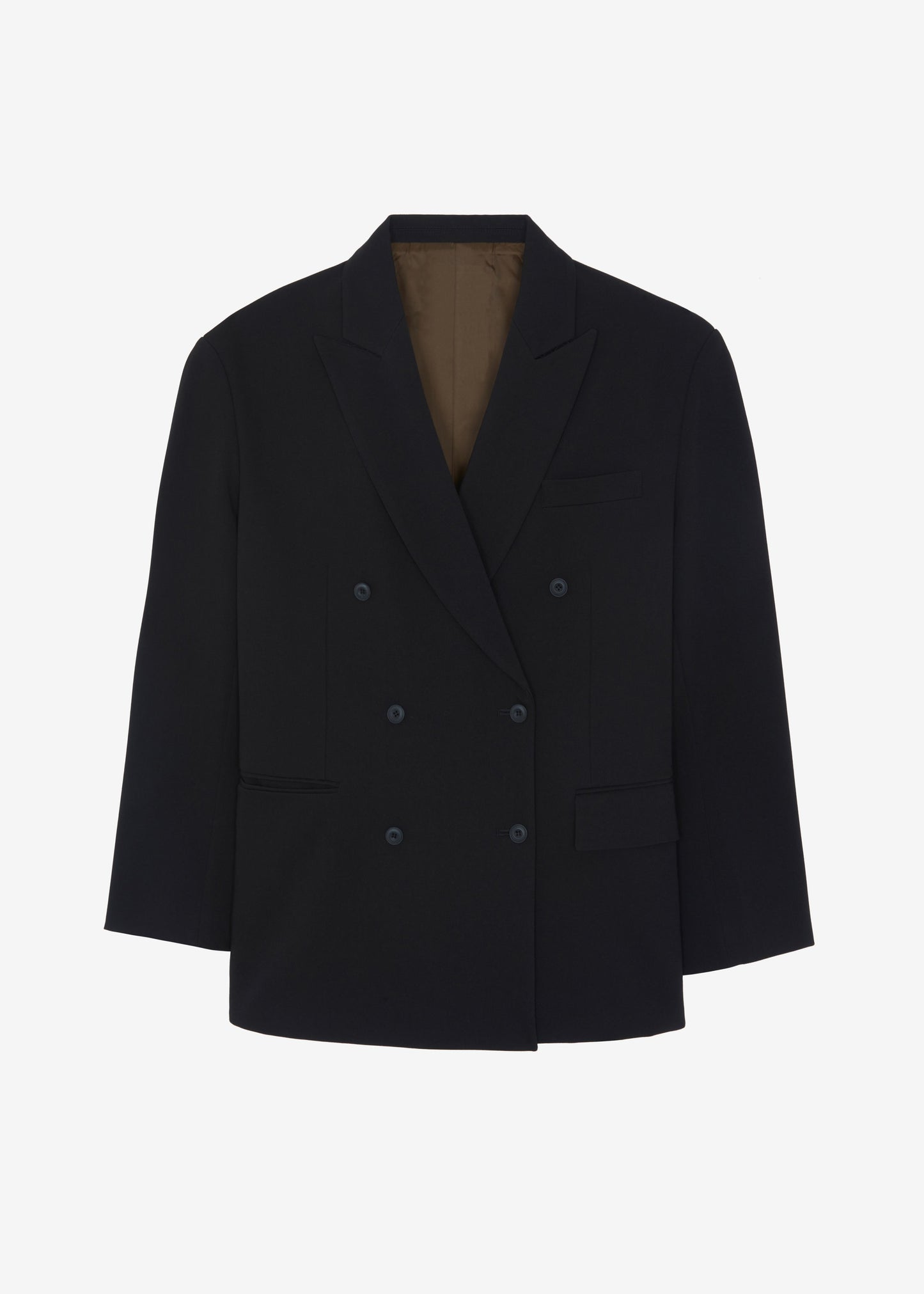 Kelsey Double Breasted Blazer - Black