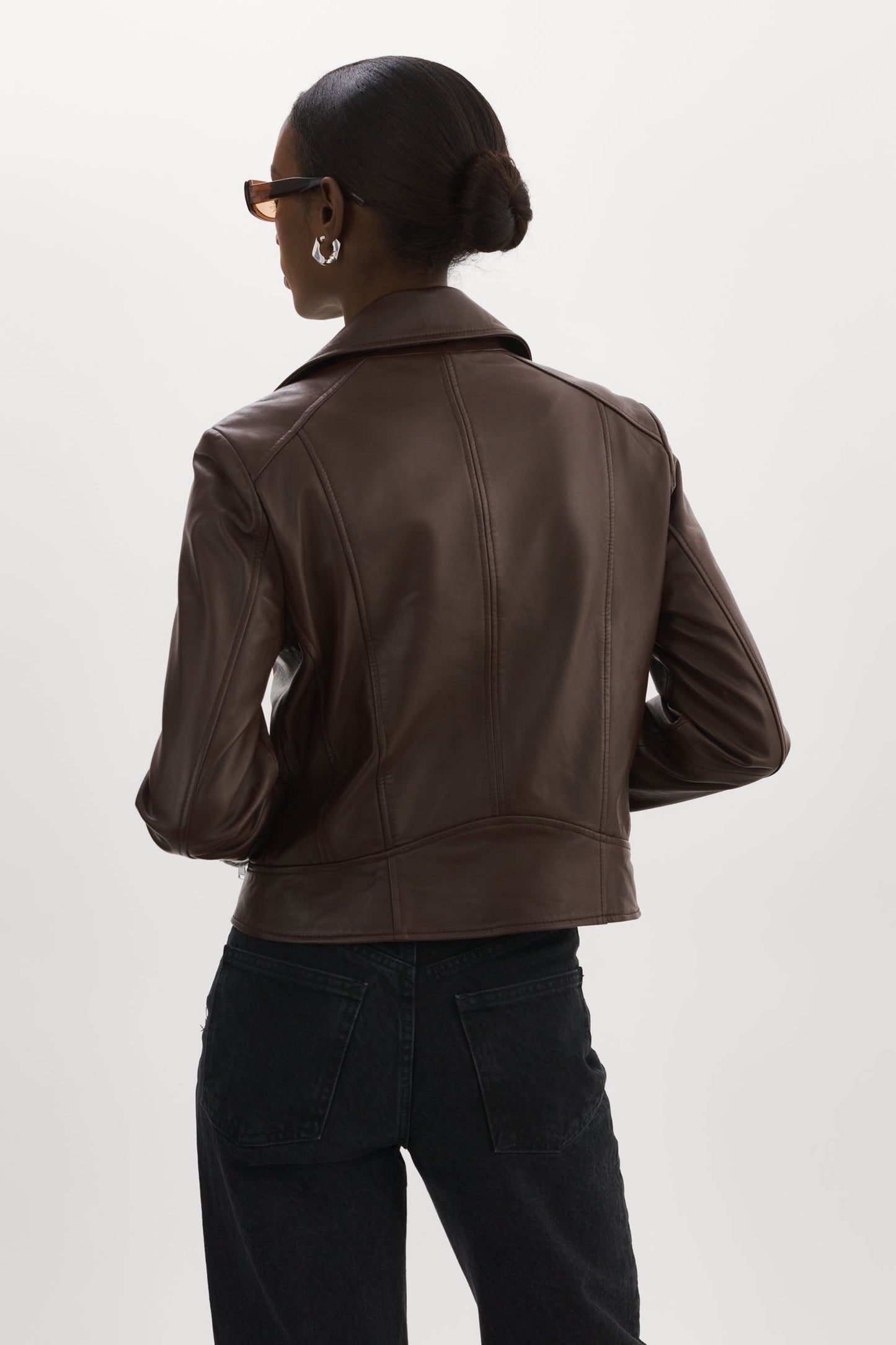 KELSEY | Leather Biker Jacket