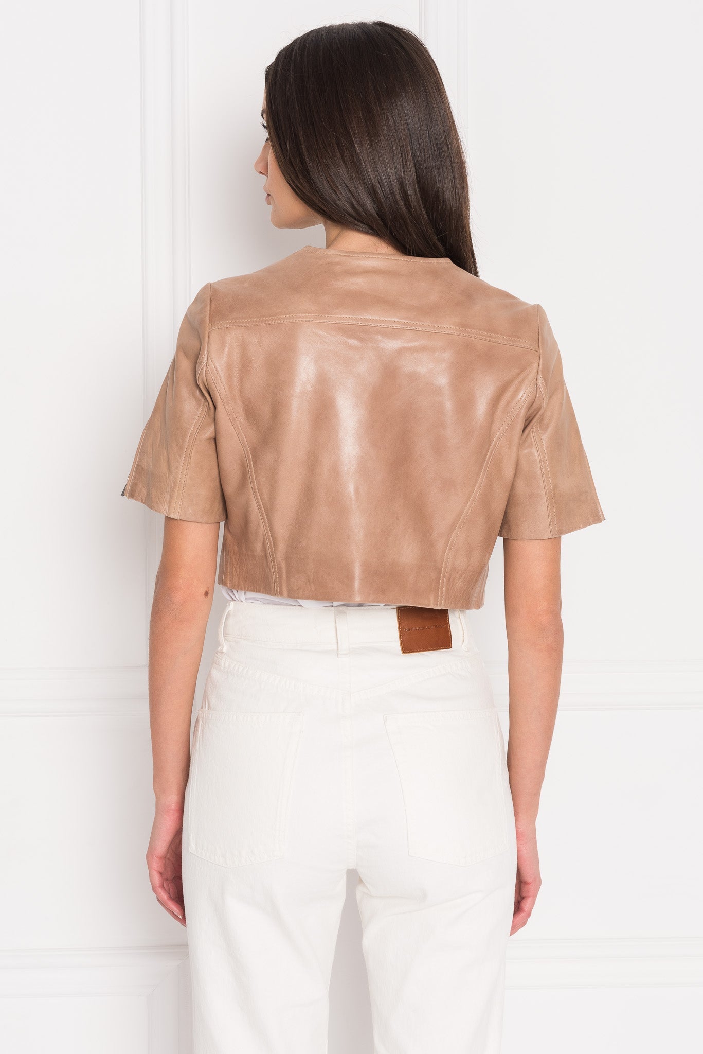 KIRSI | Cropped Biker Jacket