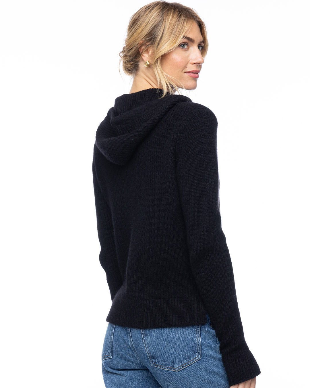 Cashmere Fisherman Hoodie