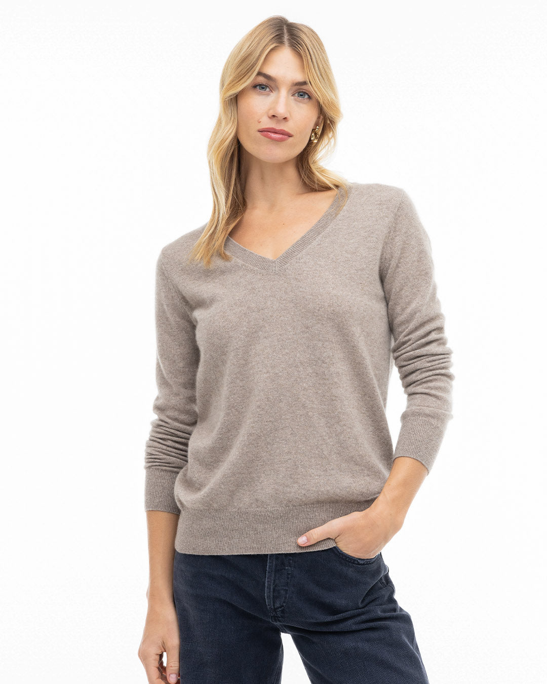 Essential Cashmere V-Neck