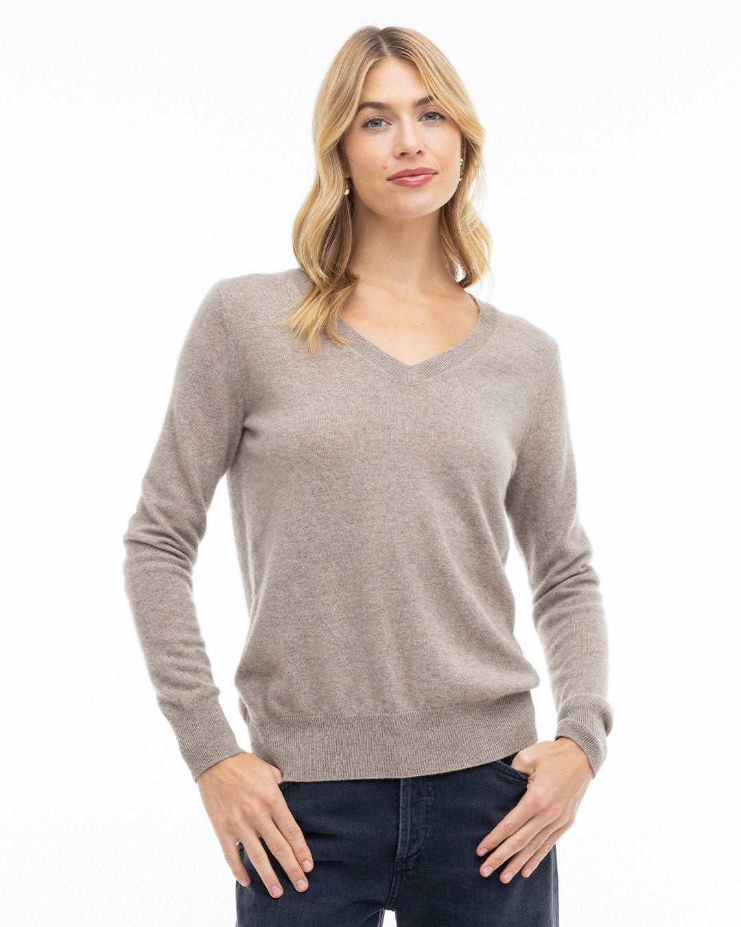 Essential Cashmere V-Neck