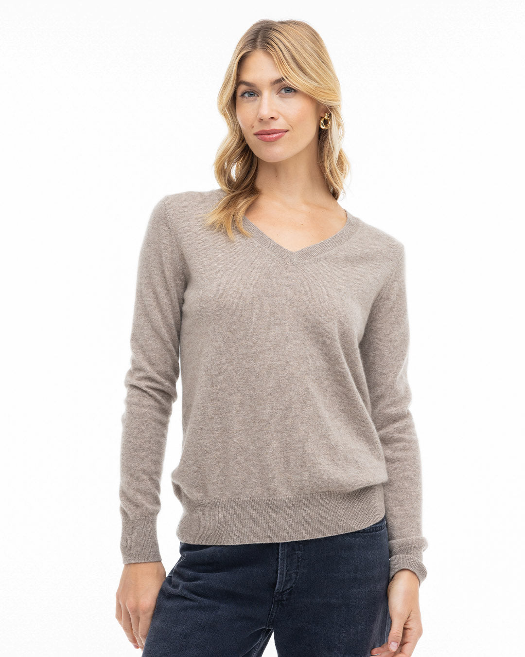 Essential Cashmere V-Neck