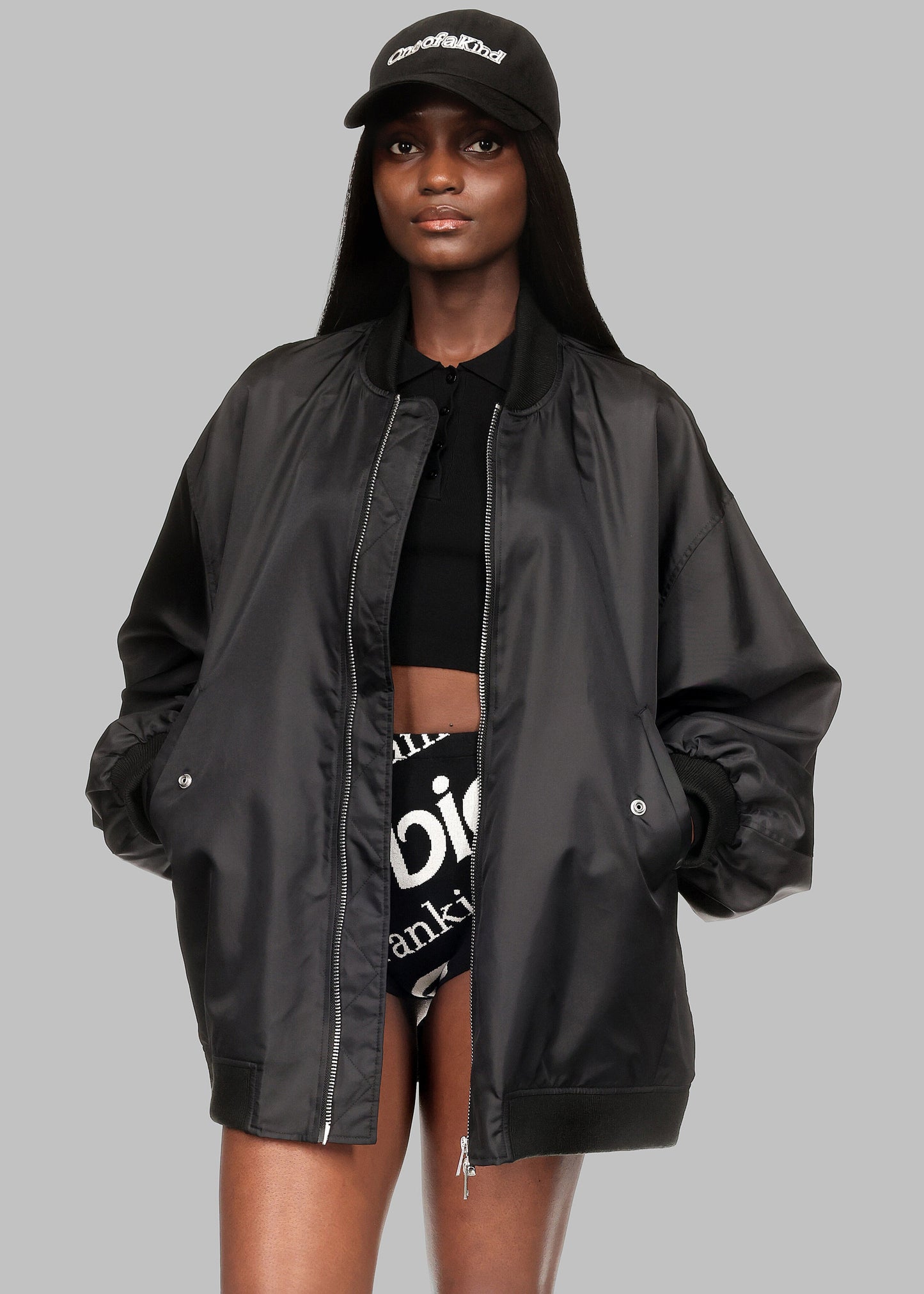 Lawrence Bomber Jacket x Barbie™ - Black