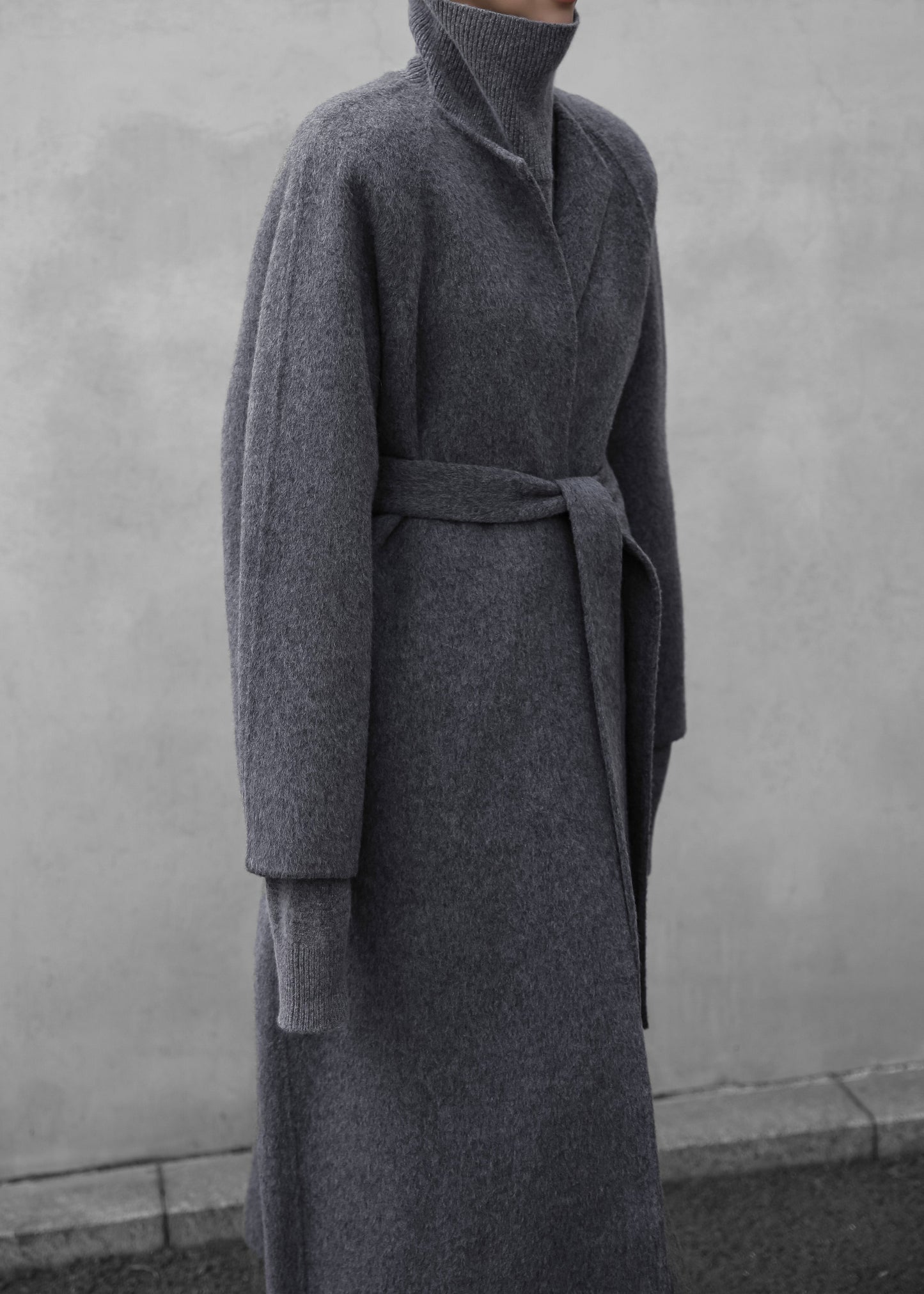 Leon Wool Coat - Grey