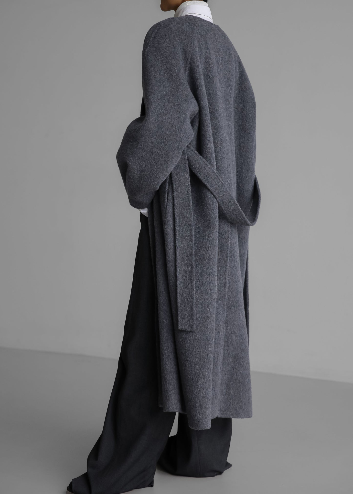 Leon Wool Coat - Grey