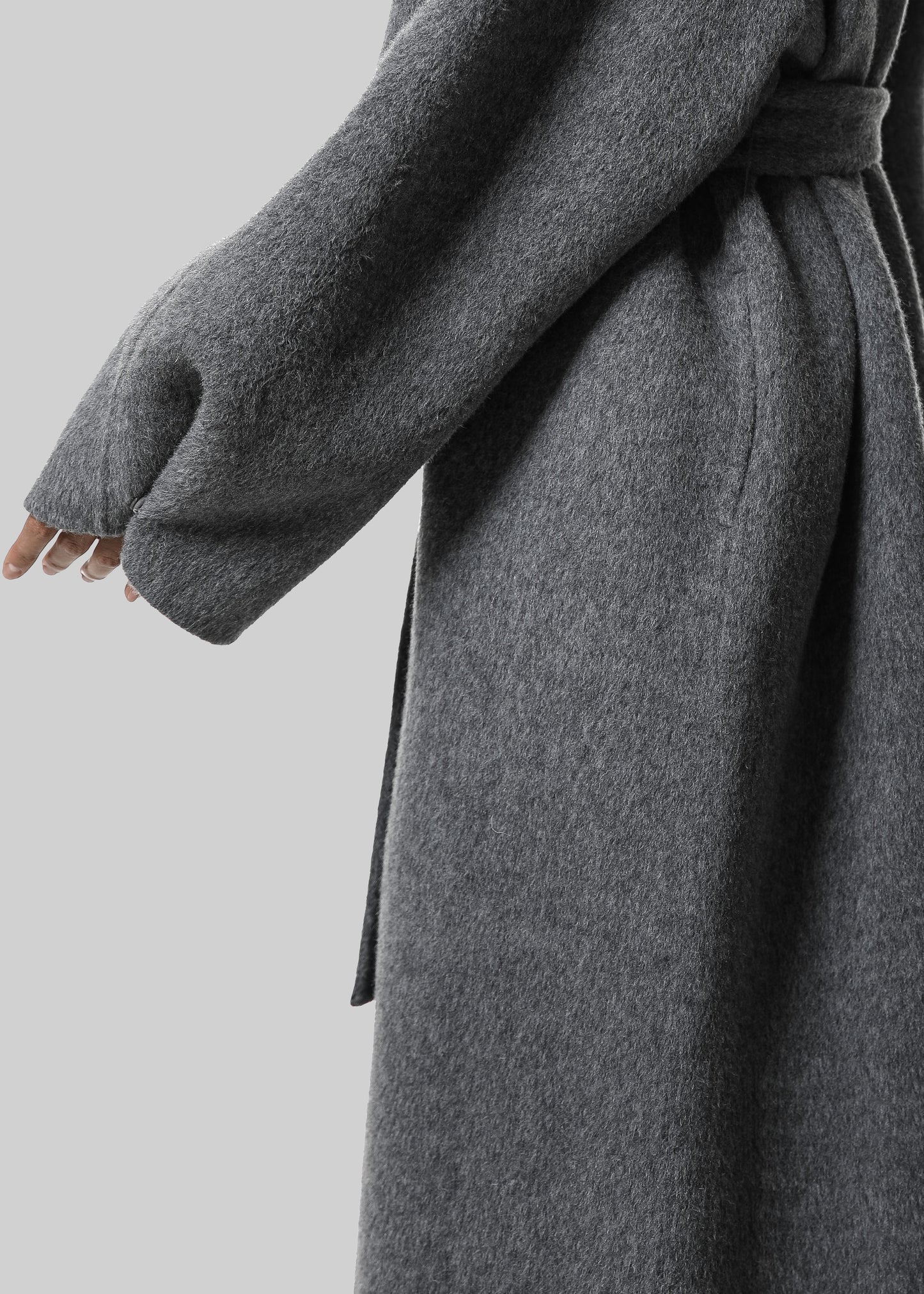 Leon Wool Coat - Grey