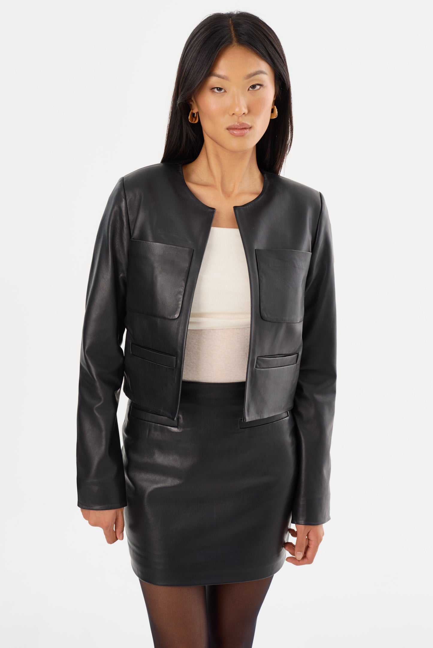 LINETTE | Leather Jacket