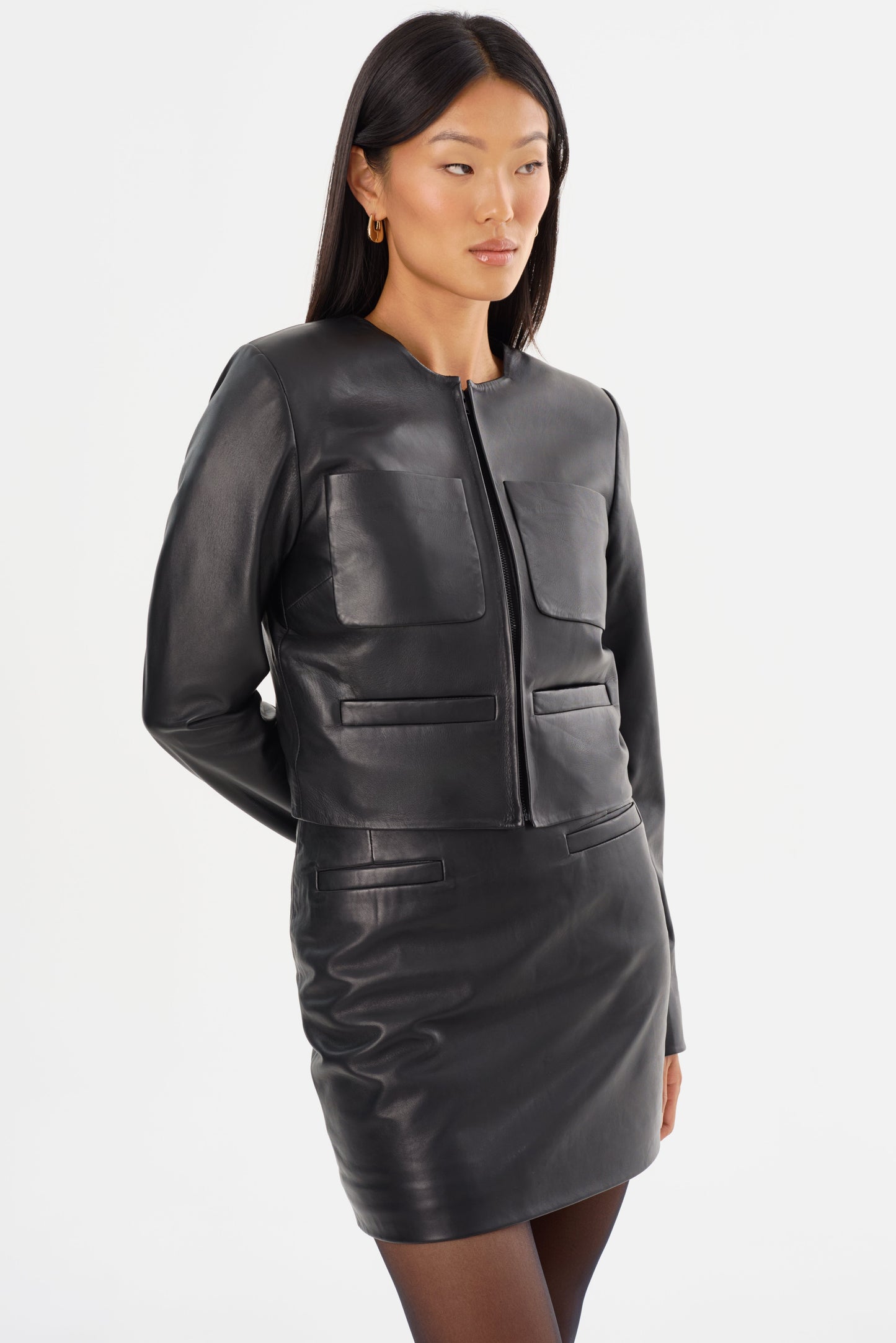 LINETTE | Leather Jacket