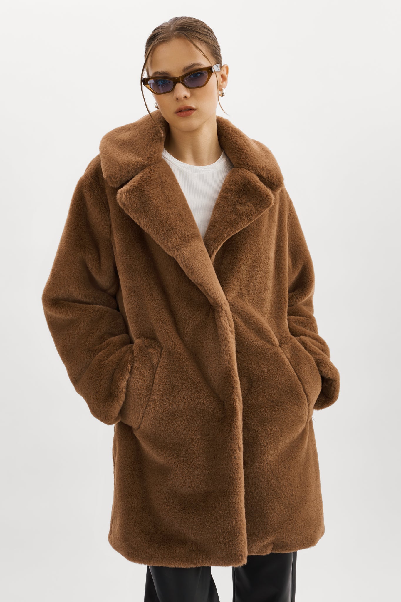 LINNEA | Faux Fur Coat