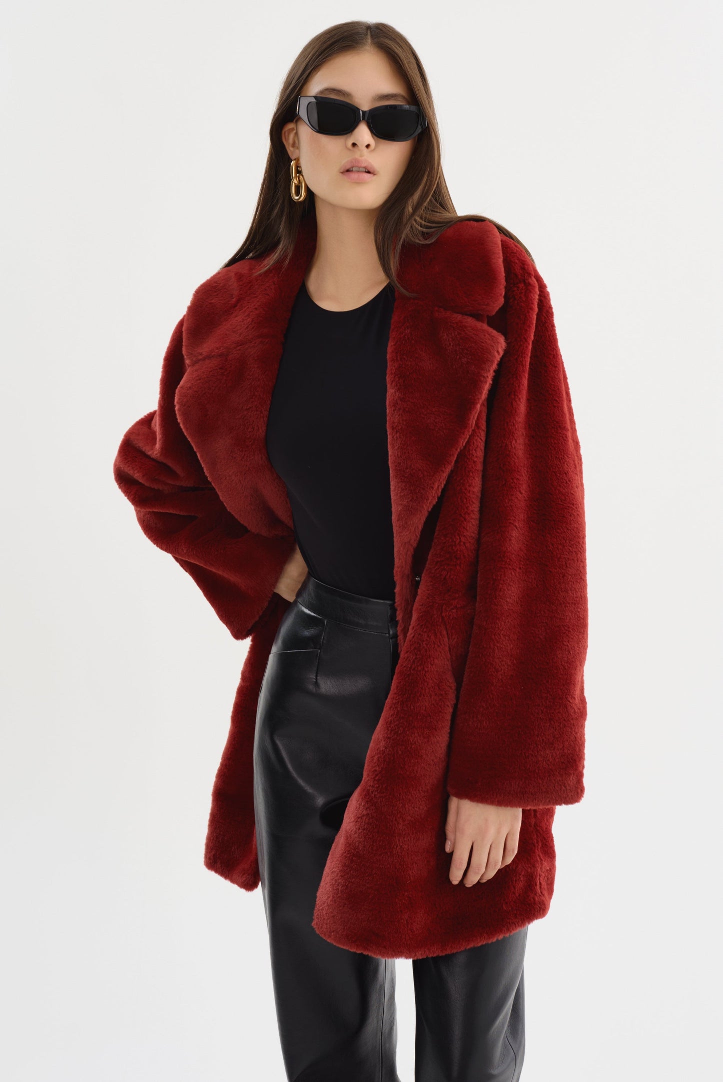 LINNEA | Faux Fur Coat