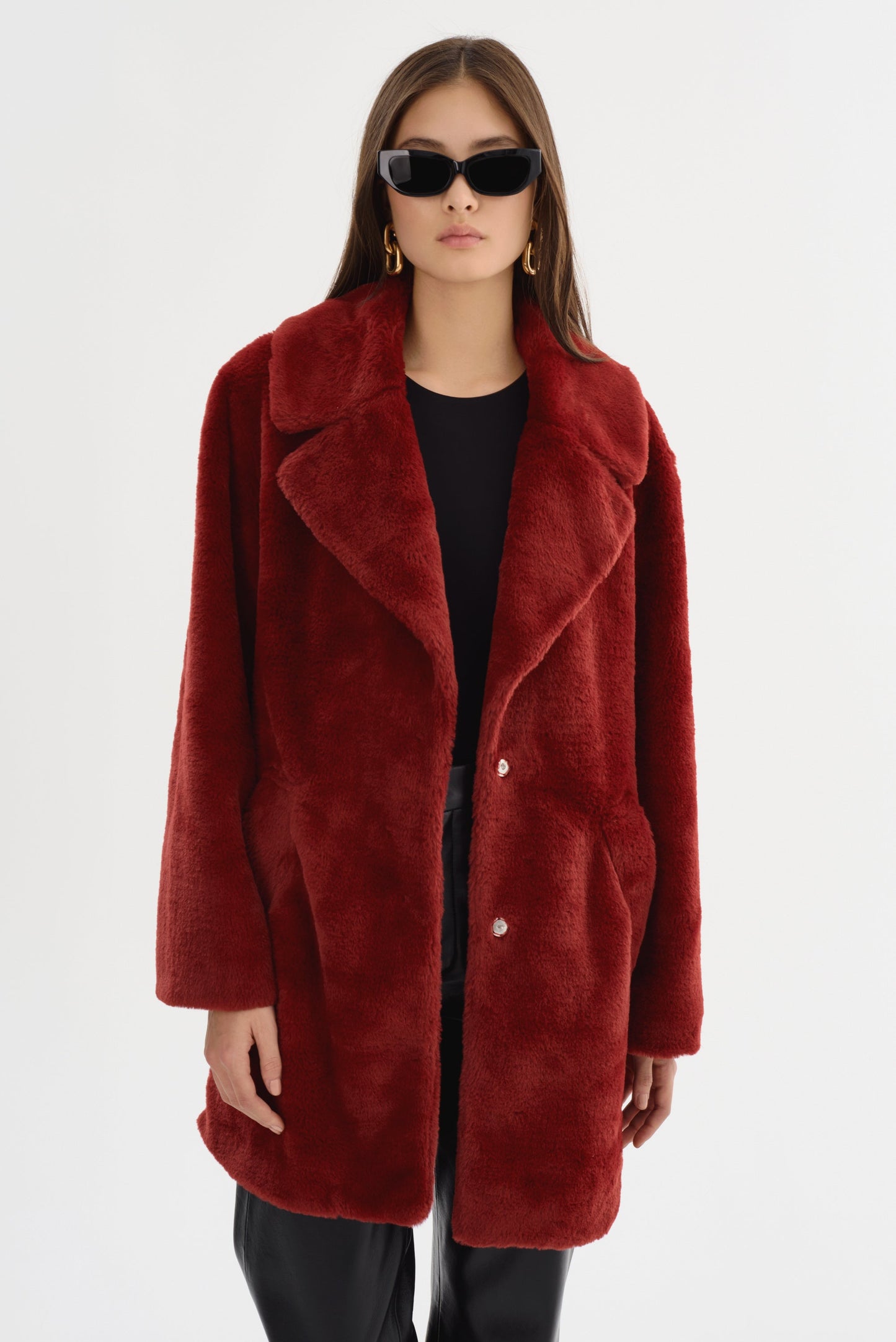 LINNEA | Faux Fur Coat