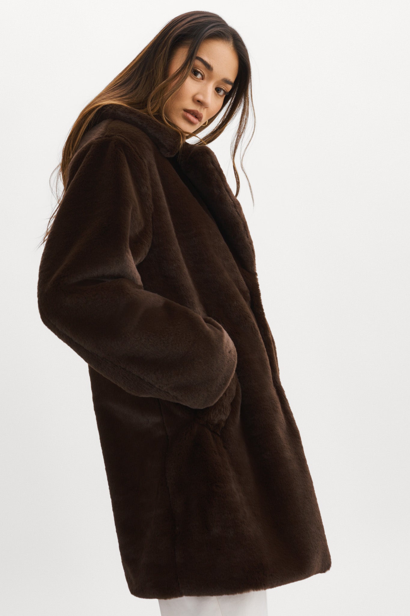 LINNEA | Faux Fur Coat