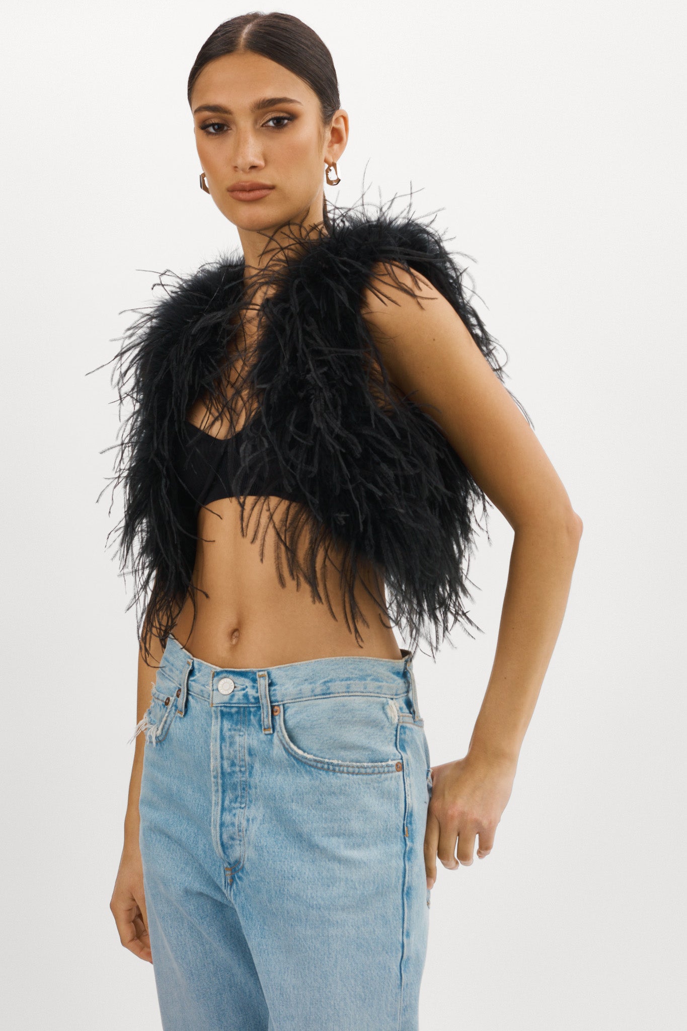 DIDINA | Feather Shrug