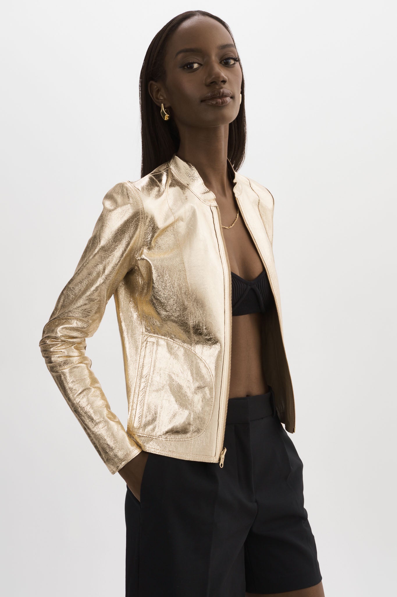 CHAPIN | Reversible Leather Bomber