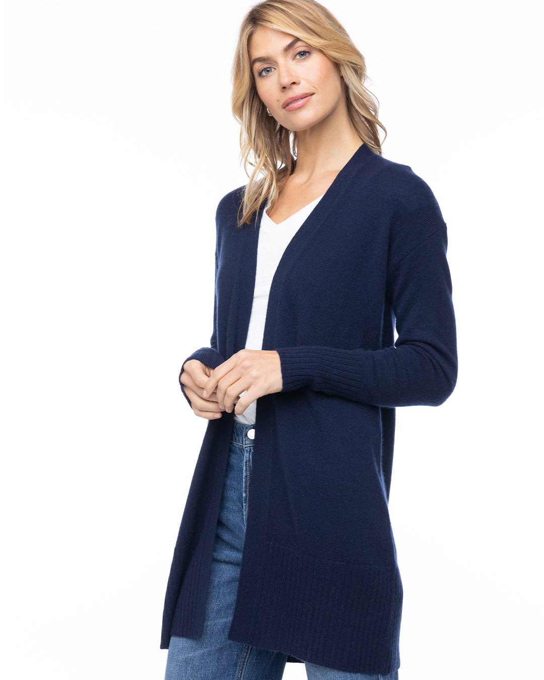 Long Cashmere Cardigan