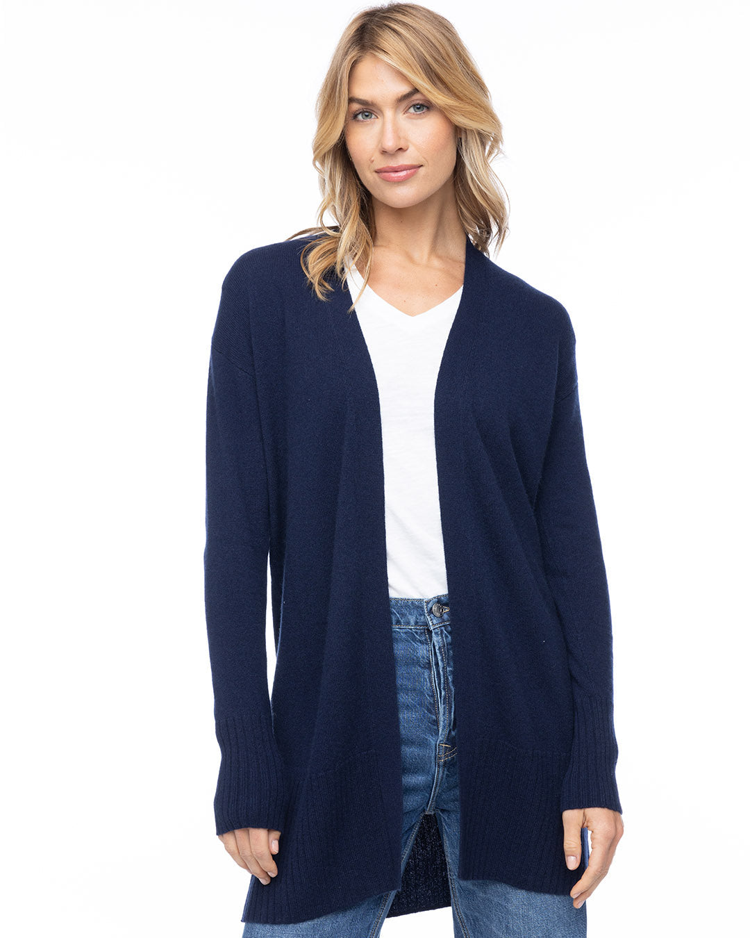 Long Cashmere Cardigan