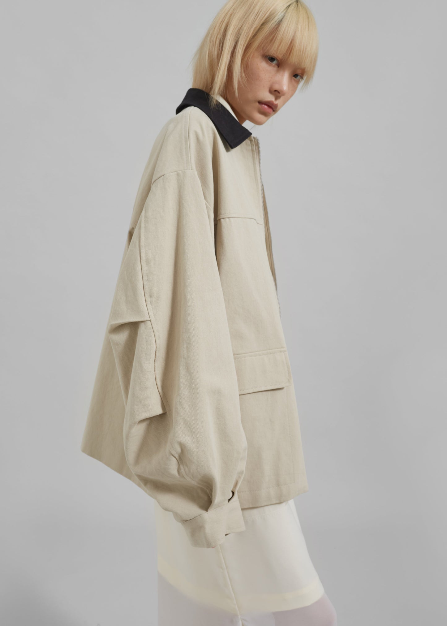 Malia Utility Jacket - Beige