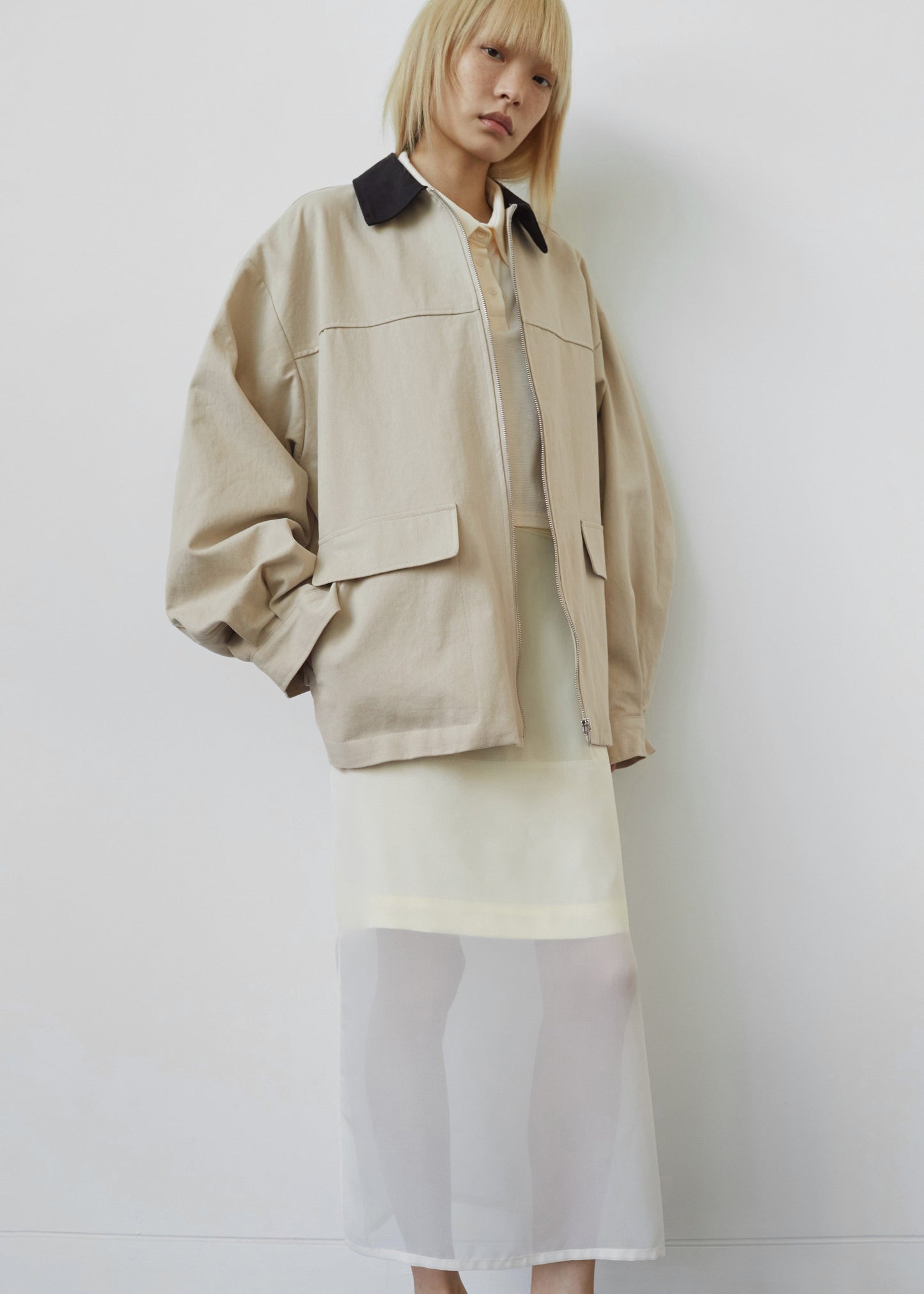 Malia Utility Jacket - Beige