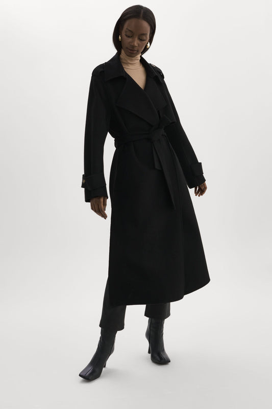 MARGARET | Wool Trench Coat