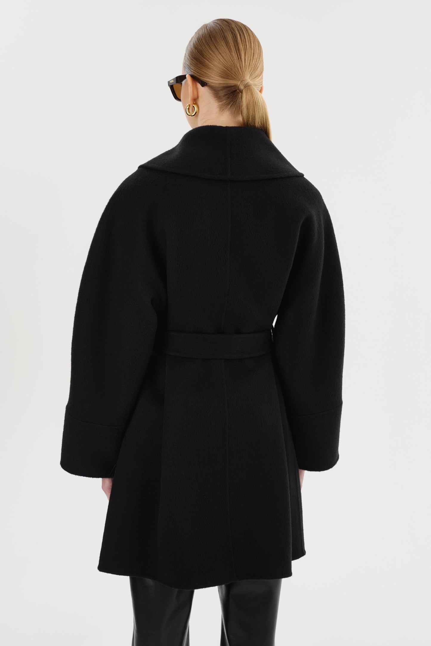 MARIE | Shawl Collar Wool Coat