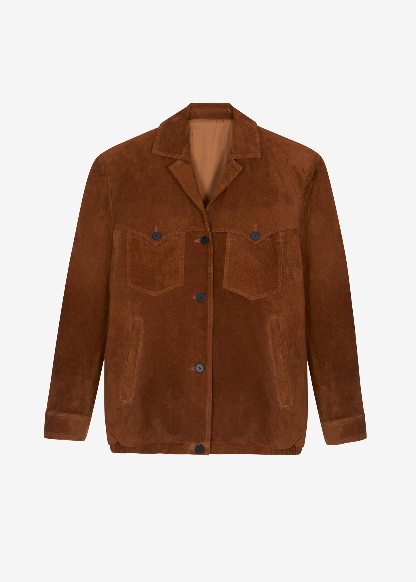 Marlo Suede Jacket - Hazelnut