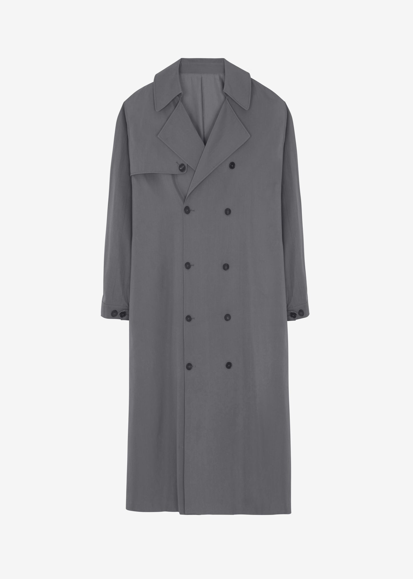 Mavis Oversized Trench - Grey