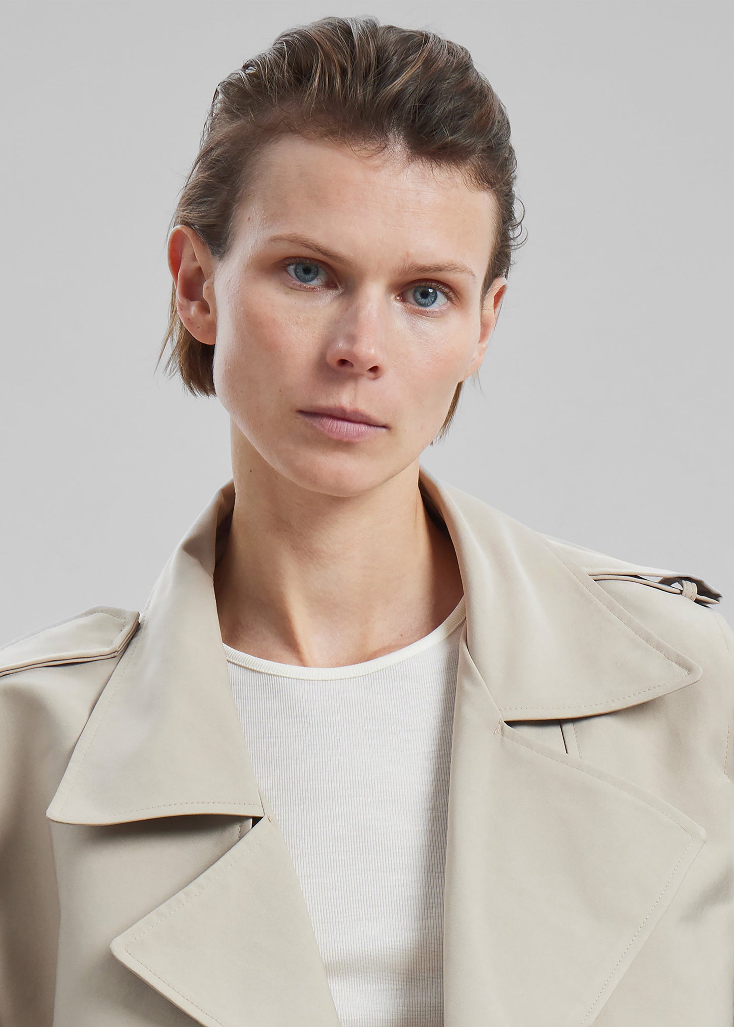 Max Short Trench - Beige