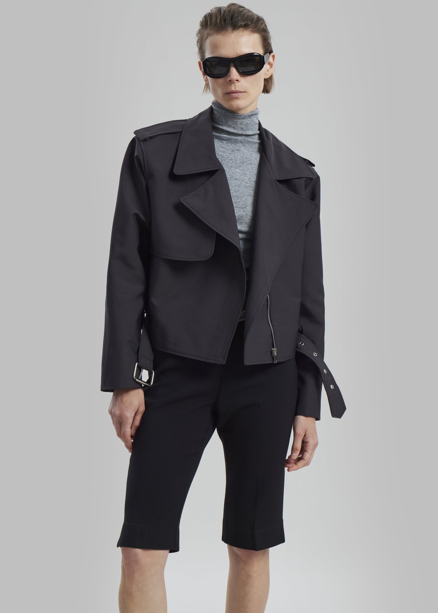 Max Short Trench - Black