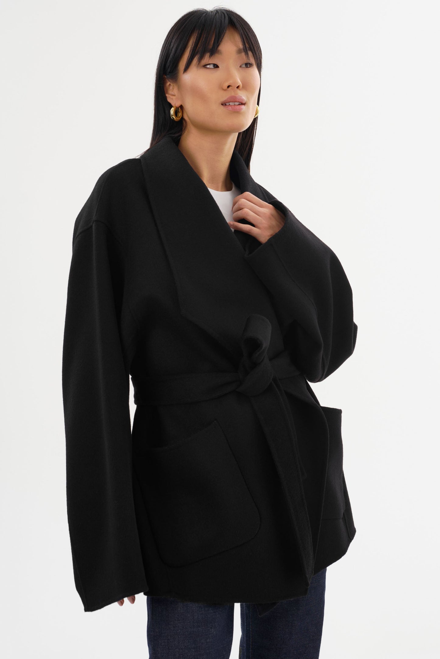 MEKIA | Double Face Wool Coat