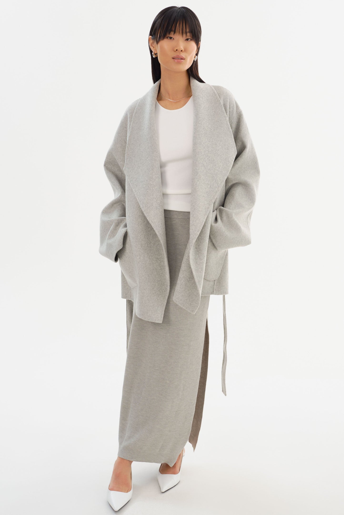 MEKIA | Double Face Wool Coat