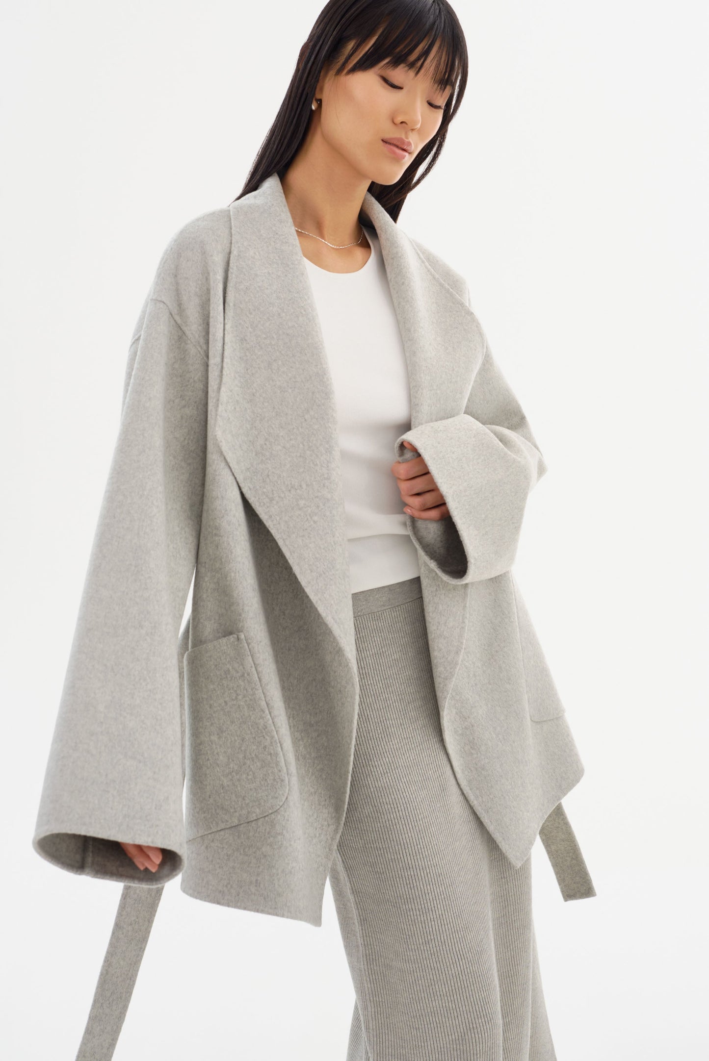 MEKIA | Double Face Wool Coat