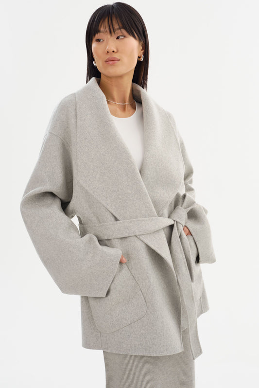 MEKIA | Double Face Wool Coat