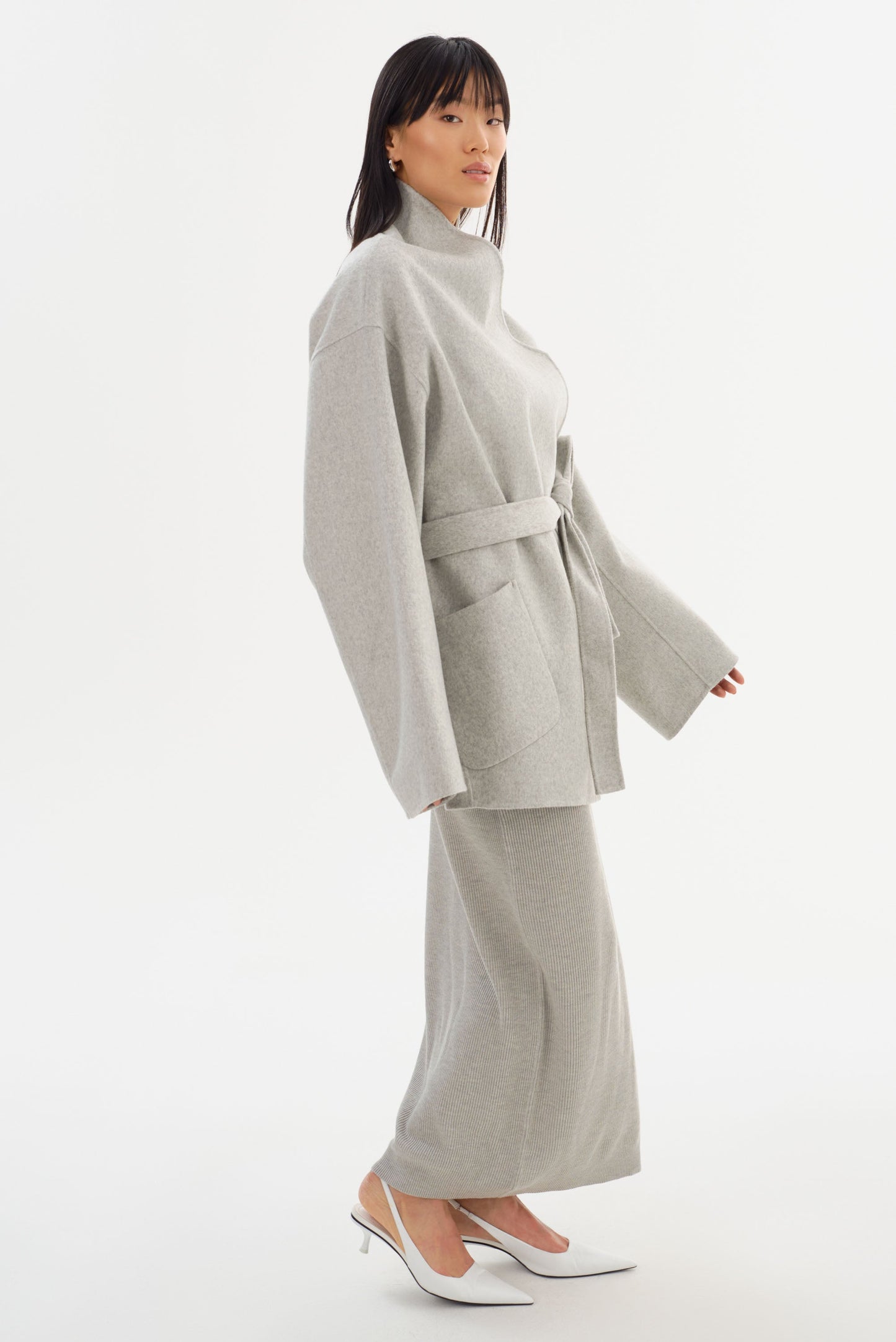 MEKIA | Double Face Wool Coat