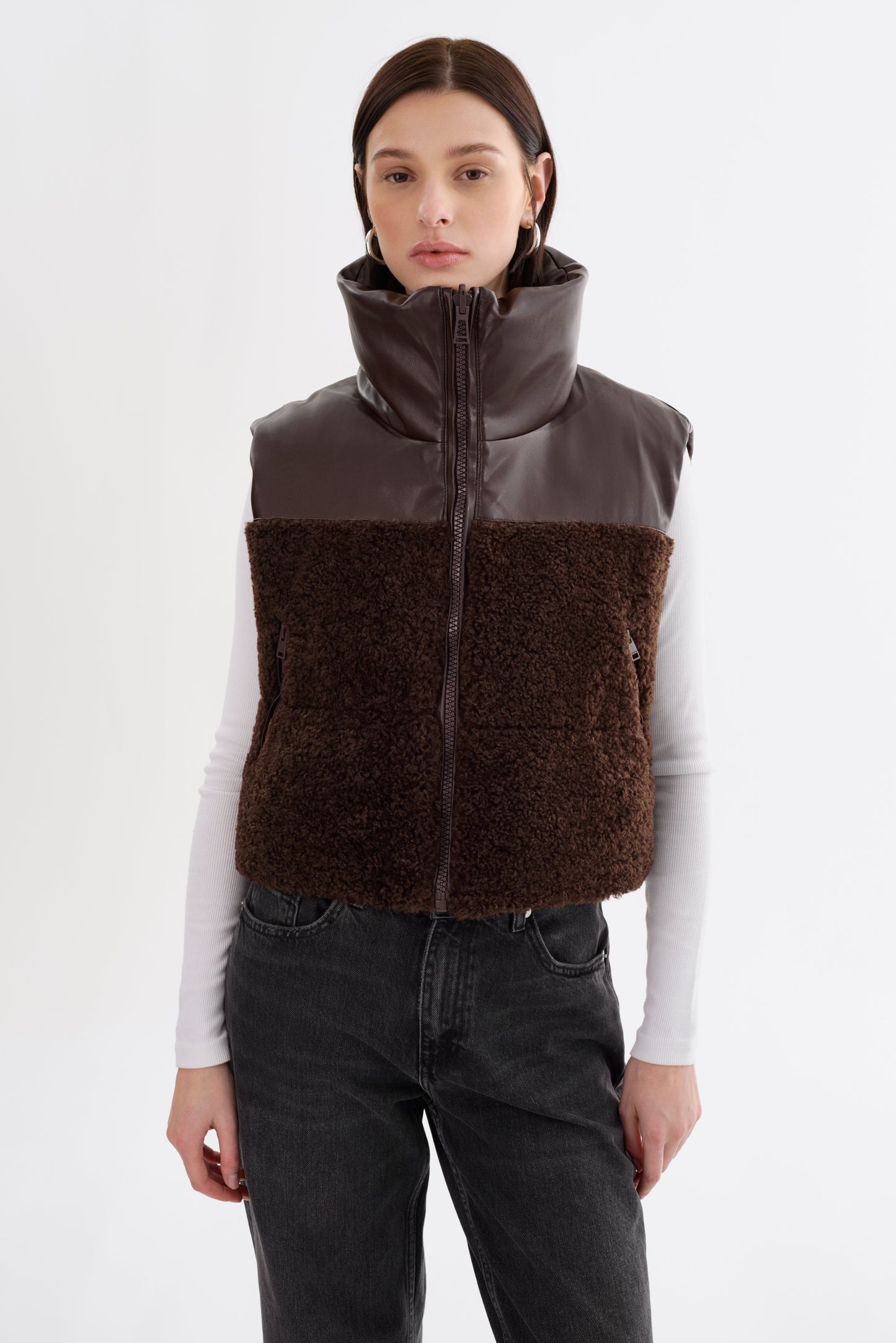 MELICIA | Reversible Puffer Vest