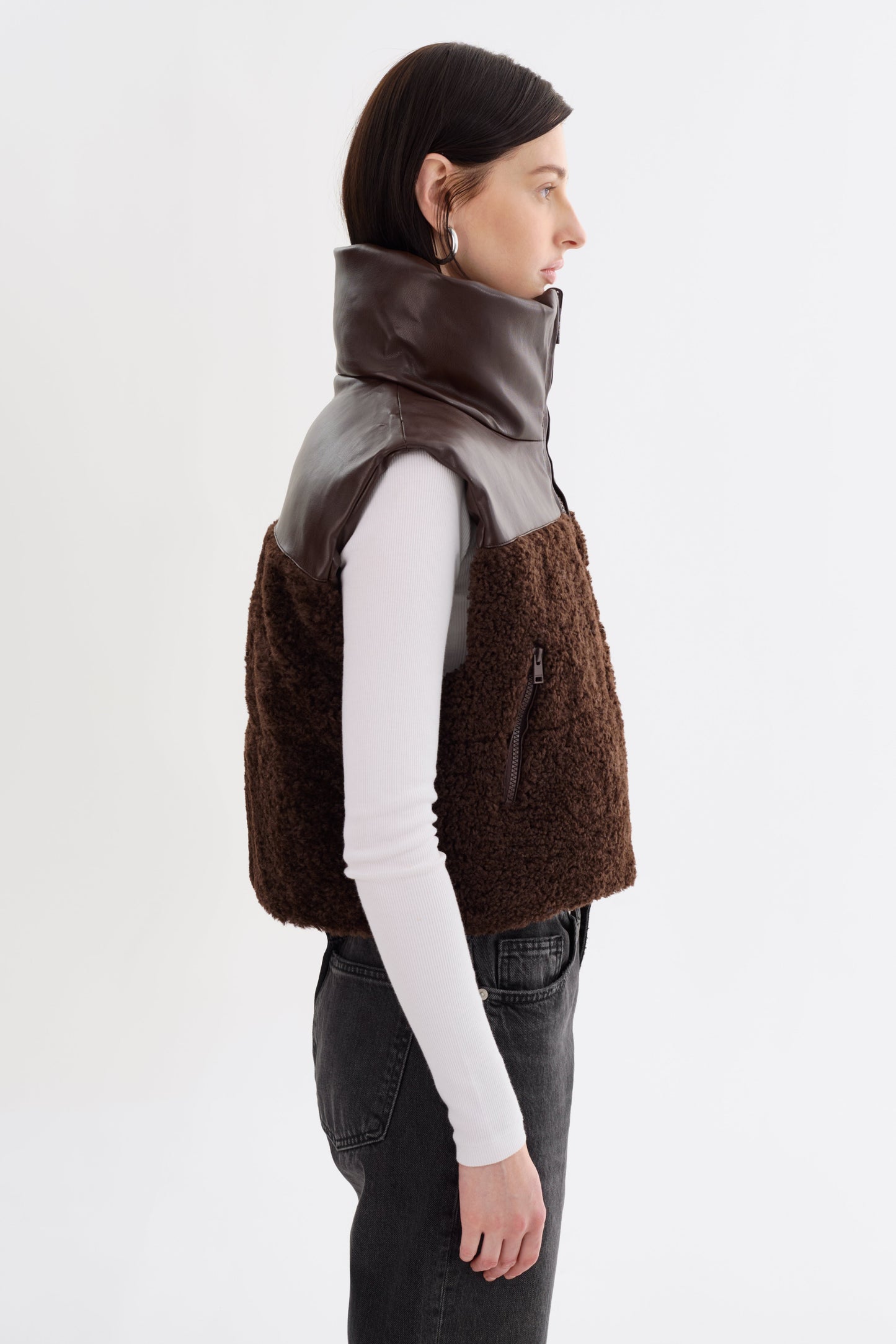 MELICIA | Reversible Puffer Vest