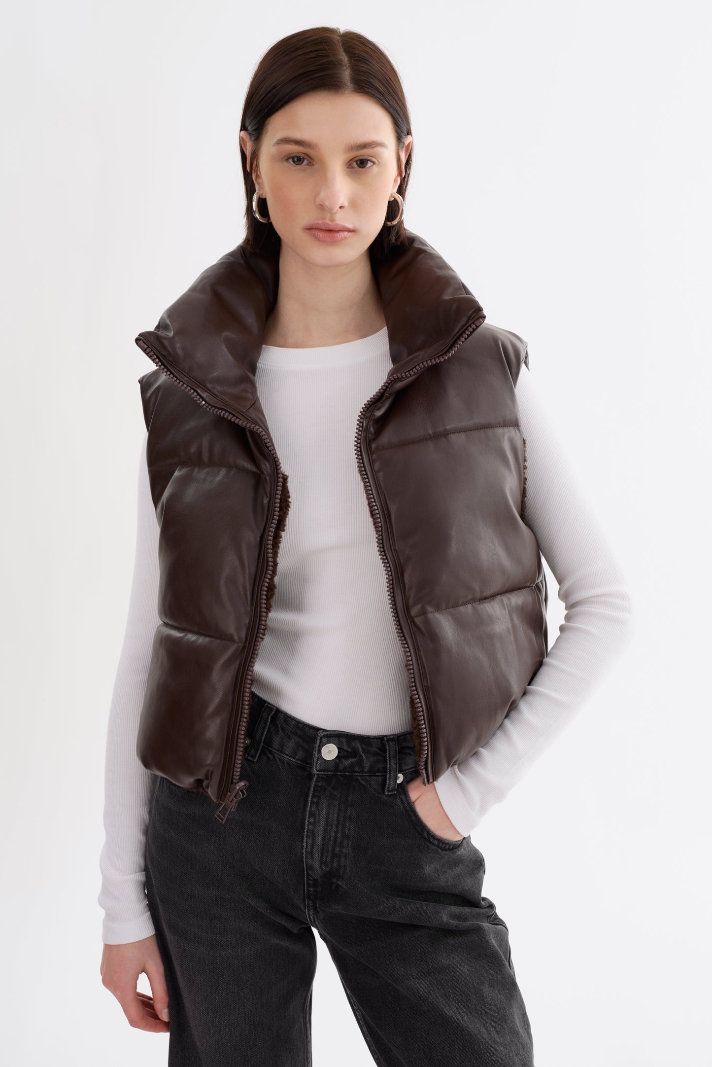 MELICIA | Reversible Puffer Vest