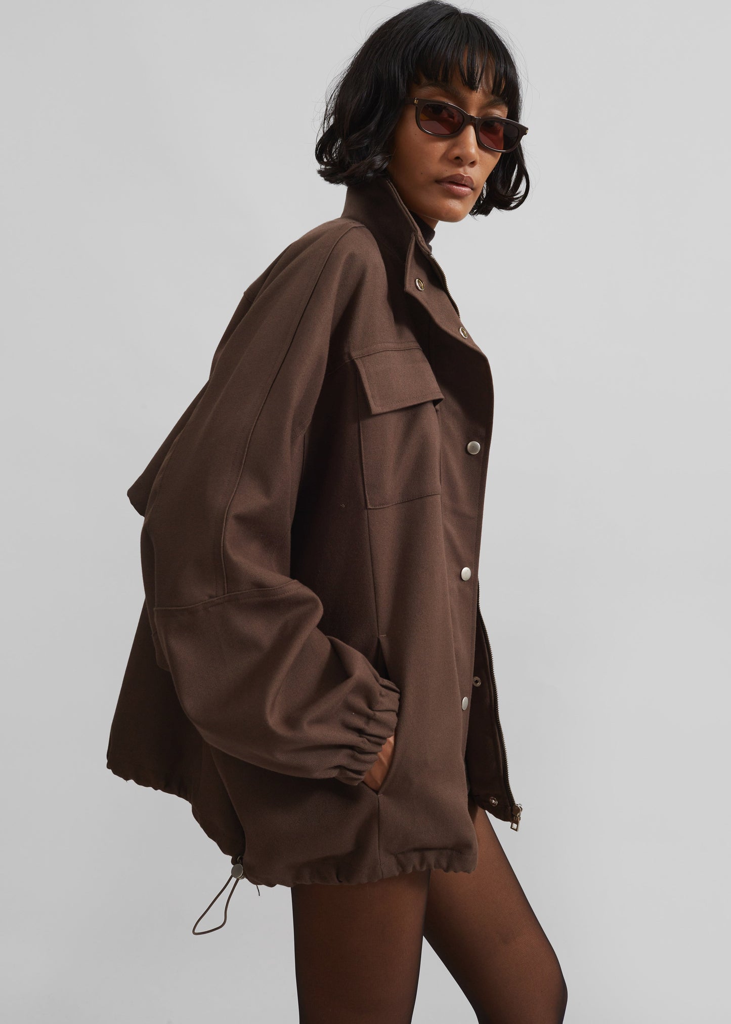 Monroy Utility Jacket - Brown