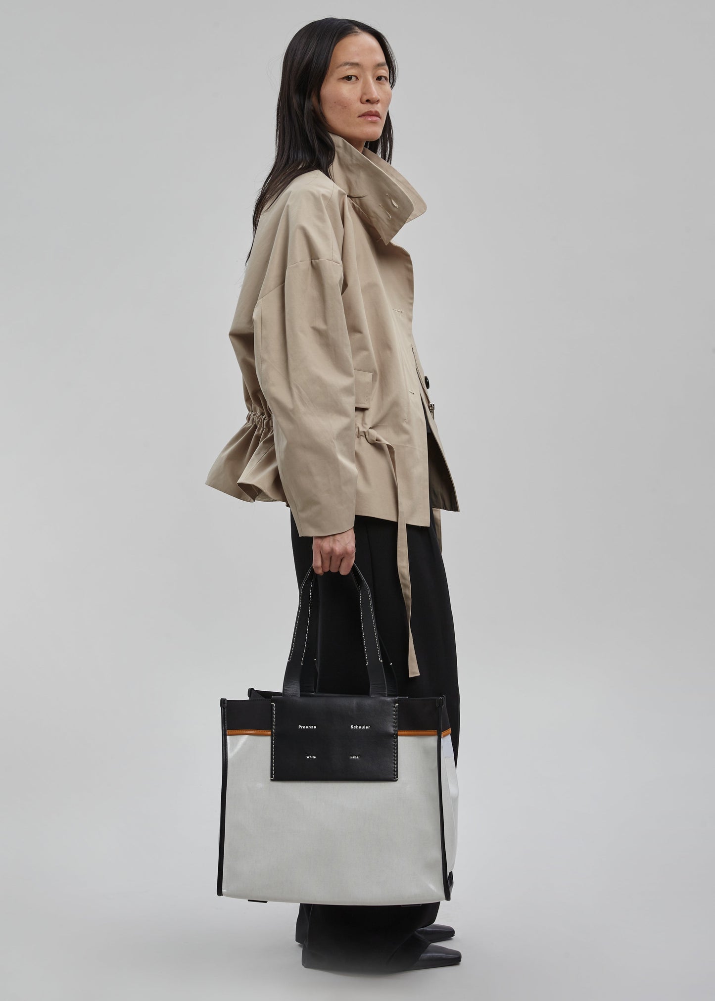 Myro Drawstring Jacket - Beige