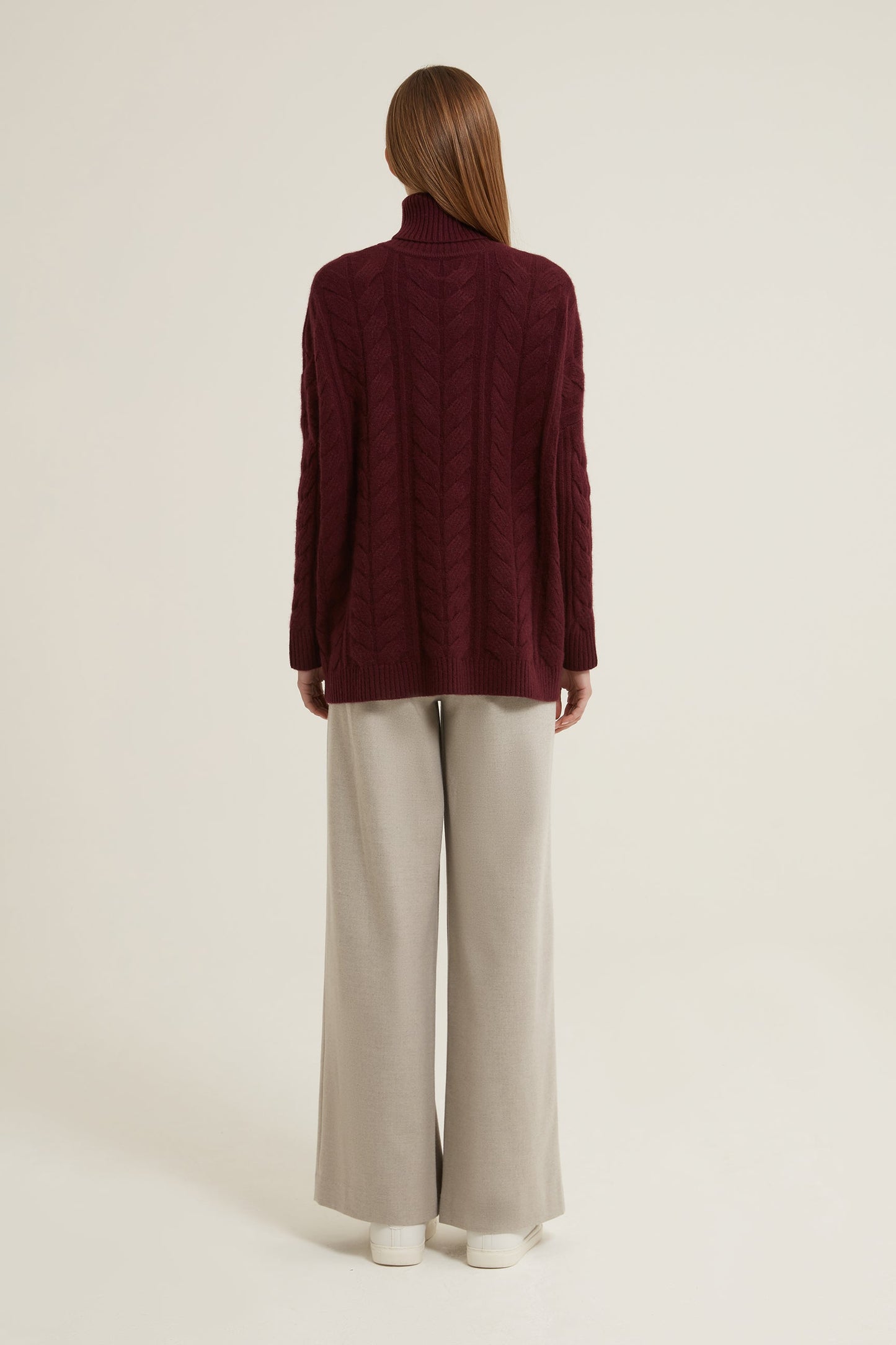 Mimi Cashmere Roll Neck Jumper