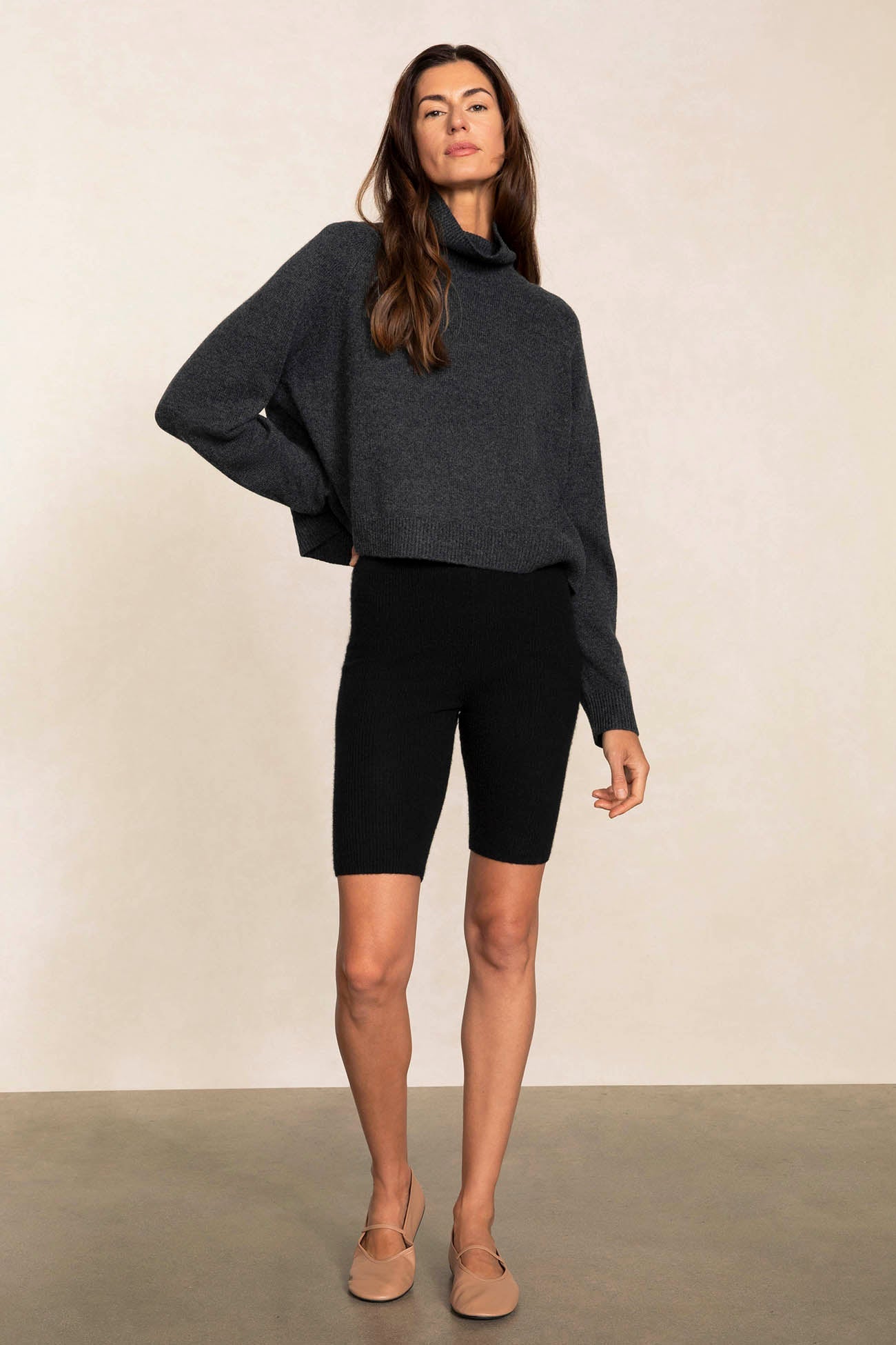 NOELLE TURTLENECK CASHMERE SWEATER