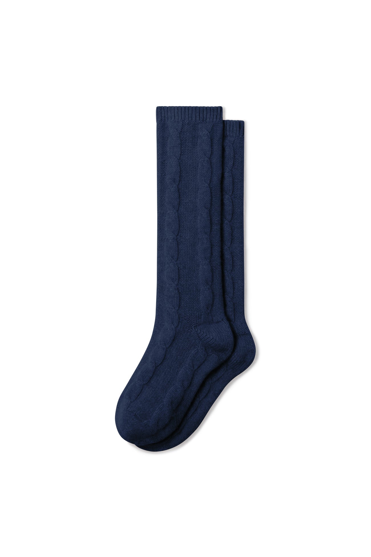 CABLE CASHMERE SOCKS