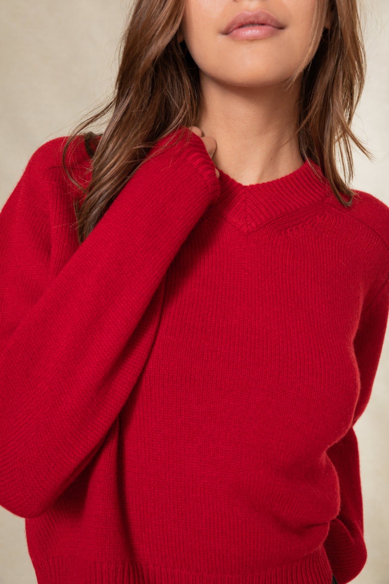 VITTORIA V-NECK CASHMERE SWEATER