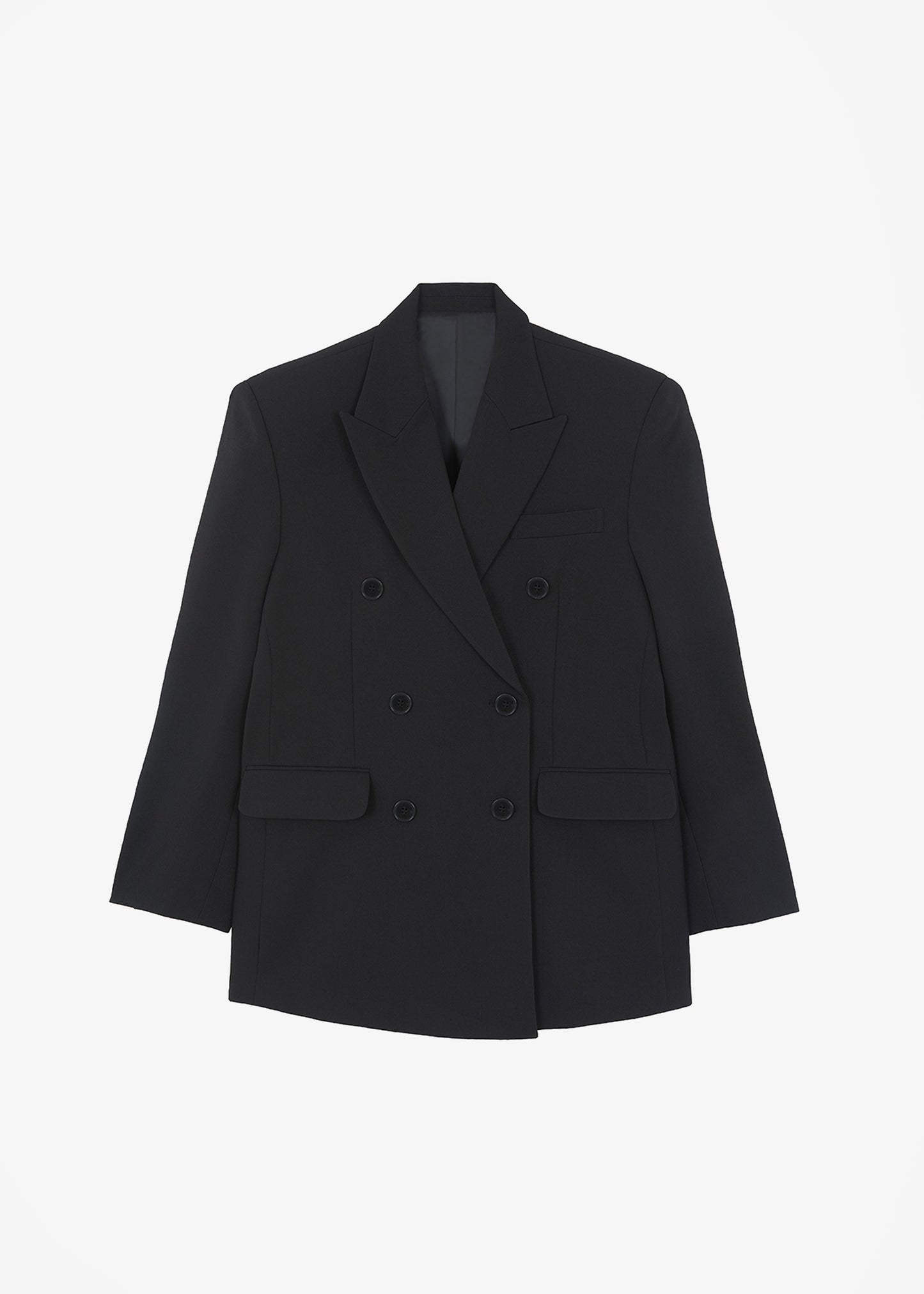 Nessi Double Breasted Blazer - Black