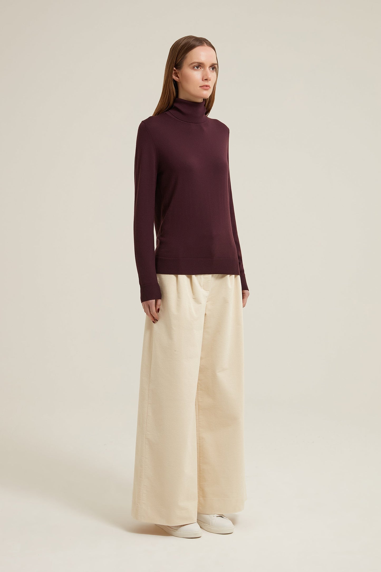 The Noble Wool Roll Neck Womens