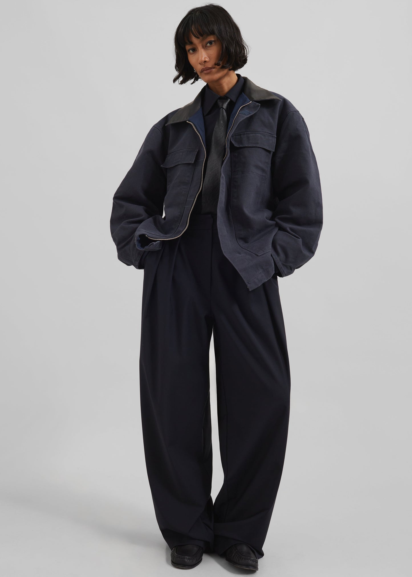 Pelso Barn Jacket - Navy