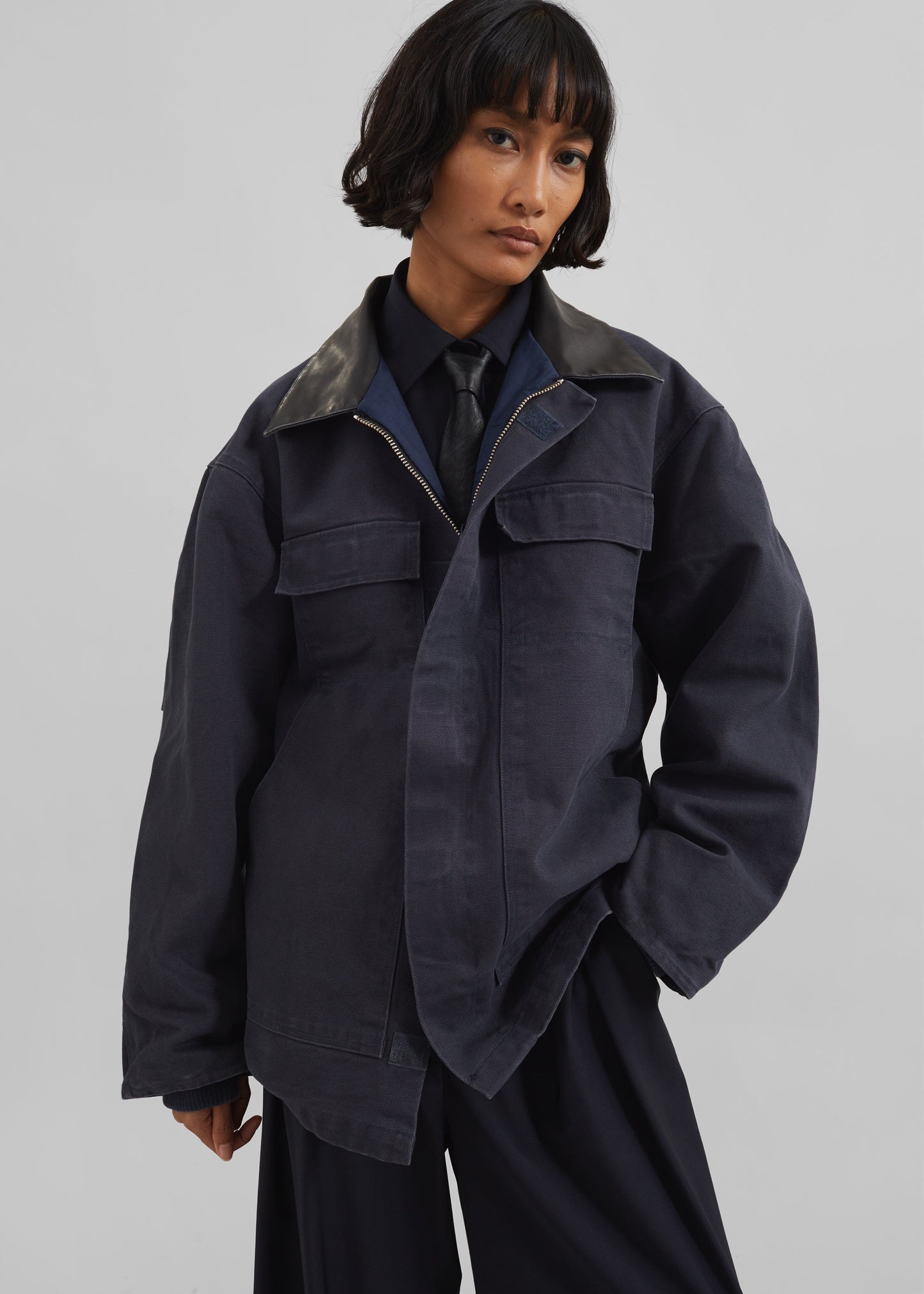 Pelso Barn Jacket - Navy