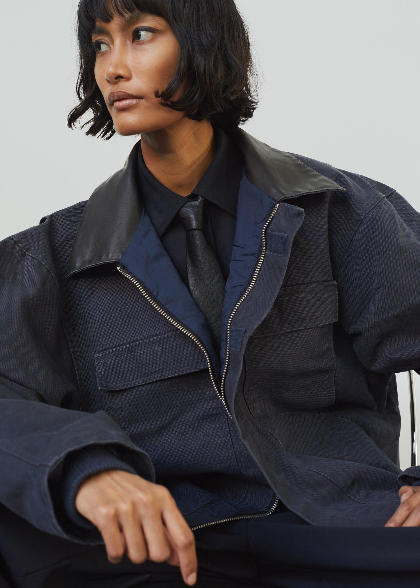 Pelso Barn Jacket - Navy